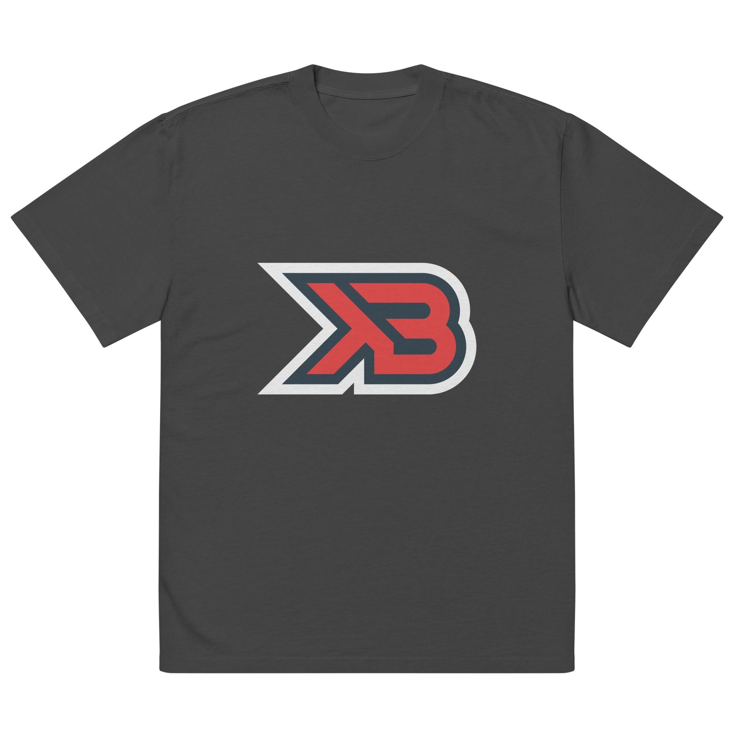 Oversized KB logo T shirt